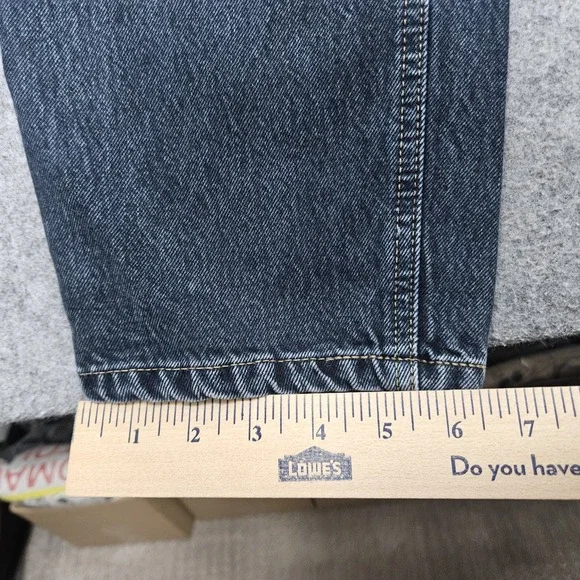 Edwin Tokyo Jeans L.A. Slim Fit W33 L32 100% Cotton Denim Made In Japan Distress - Picture 6 of 8